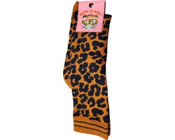 Z8 meisjes kniekous Valerie Leopard maat 35-38