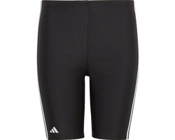 adidas Performance Classic 3-Stripes Lange Zwembroek - Kinderen - Zwart- 110