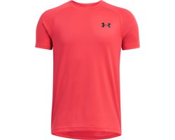 Under Armour UA Tech 2.0 Short Sleeve Jongens Sportshirt - Rood - Maat 122