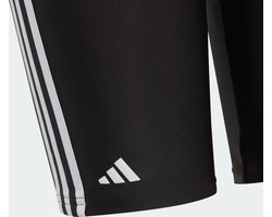 adidas Performance Classic 3-Stripes Lange Zwembroek - Kinderen - Zwart- 92