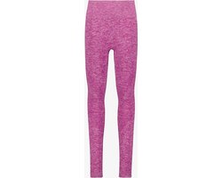 Osaga seamless meisjes legging paars - Maat 128