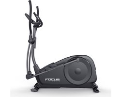 Focus Fitness - Fox 5 iPlus - Crosstrainer - 12 Trainingsprogramma's - Hartslagsensoren - 16 Weerstandniveaus