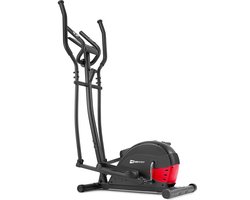 Hop-Sport Crosstrainer HS-003C Ergometer Elliptische trainer Nordic Walking Stepper Ideaal voor thuis tot 120 kg rood, crosstepper voor thuis