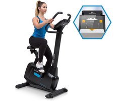 Capital Sports Evo Pro Cardiobike - Hometrainer - Bluetooth app - 20 kg vliegwielmassa - Zwart