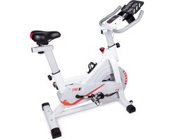 Evoland Hometrainers Fitness GH-707 - Hometrainer Fiets – Hometrainer fitness met Bidon houder - Home trainer - Verstelbaar - Fitness Fiets - Hometrainer Fitness - Manuele weerstand - Wit