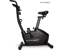 FitFirst Hometrainer Rider 5 | Met Hartslagmeter | Verrijdbaar | Met Bidonhouder | Verstelbar | Fitness Fiets