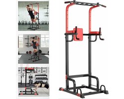 Gran Vida® - Fitness Apparatuur - 8 Hoogte-instellingen - Ergonomisch Ontwerp - Robuuste Stalen Constructie - Belastbaar tot 200 kg