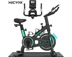 Hometrainer - Hometrainers - Hometrainer Fiets - 12kg Vliegwiel - Digitale Display