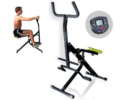 JGS® - Premium Bauchtrainer Fitnessapparaat voor Buikspieren, Armen, Benen, Rug en Billen Training-