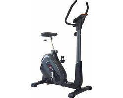 M-470 Hometrainer - Fitnessfiets - 8 weerstandsniveaus - Hartslagmonitor - Verstelbaar stuur - Transportwielen