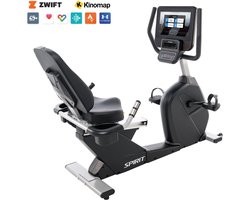 Spirit Fitness CR800ENT ligfiets hometrainer met entertainment console