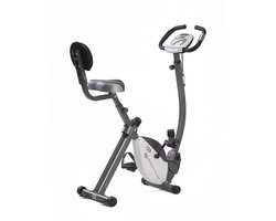 Toorx Fitness BRX-COMPACT MULTIFIT Inklapbare hometrainer - Fitness fiets - 8 weerstandsniveaus - Transportwielen - Max 100 kg.