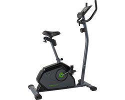 Tunturi Cardio Fit B40 Hometrainer - 8 weerstandsniveaus - Voorzien van tablethouder en transportwielen - Fitnessfiets met lage instap