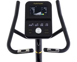 Tunturi Centuri E100 Hometrainer - Ergometer - Bluetooth AI monitor - fitnessfiets met 48 weerstanden- Comfort plus zadel - Multigrip stuur