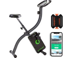 Tunturi Hometrainer Cardio Fit B20 + Fietslabyrint Thuis voor Android + Moofit Cadence sensor - Hometrainer - Virtueel fietsen - Sensor - Fiets app - Voor Android