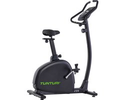 Tunturi Signature F20 Hometrainer - Fitnessfiets met lage instap - 150 kg Gebruikersgewicht - 8 weerstandsniveaus - Voorzien van LCD monitor en transportwielen