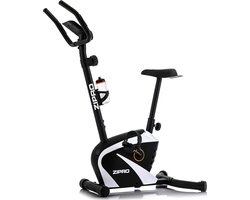 Zipro Beat RS Hometrainer Magnetische Fiets, Hartslagsensoren, Gemakkelijk te transporteren, Antislippedalen, Flessenhouder, Homegym, Stabiele structuur, Max. gebruikersgewicht 120 kg, zwart en wit