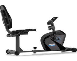 Zipro Vision Hometrainer Magnetische Fiets, Hartslagsensoren, Gemakkelijk te transporteren, Antislippedalen, Intuïtieve computer, Homegym, Stabiele structuur, Max. gebruikersgewicht 120 kg, zwart en grijs