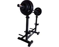 AJ-Sports Squat rack - Power rack - Squat - Haltersteunen - Halterstandaard - Squatrek - Verstelbaar - Fitness - Krachttraining