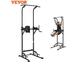 Amalee - Pull-Up Bar - Power Tower - Dip station - Verstelbare Pull-Up Bar - Multifunctioneel - Home Gym - Krachttraining - Fitness - Workout