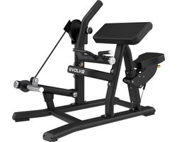 Biceps Curl Machine - Evolve Fitness UL-180 Ultra Series - Plate Loaded - Gepoedercoat frame - Verstelbare zitting - Duurzame bekleding - Vloerbeschemers - Antislip handvaten