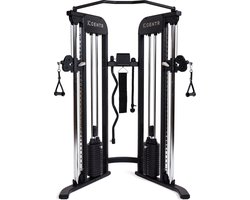 Centr 2 Home Gym Functional Trainer - Cable Crossover - DAP - Krachtstation - Zwart