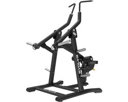 Evolve Fitness Ultra Series Plate Loaded UL-60 - Lat Pulldown Machine - Zwart frame & zwarte bekleding