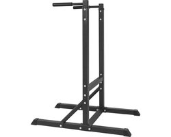 Gorilla Sports Dip Station - Zwart - Krachtstation - Belastbaar tot 150 kg