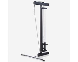 Gorilla Sports Lat Pulley - Lat station - Lat machine Wandmontage - Incl. Lattrekstang