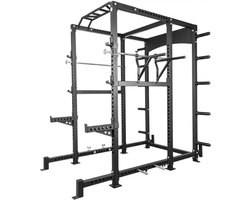 Gorilla Sports - Power cage - Extreem Power Rack - V erstelbaar - Belastbaar tot 400 kg