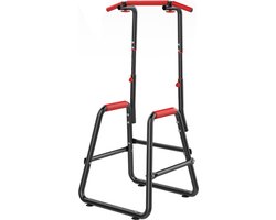 KALOAD Krachtstation - Pull Up Station - Pull Up Bar - Power Tower - Power Rack - Pull Up - 150 kg Capaciteit - Verstelbaar