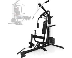 Krachtstation - Fitness homegym - Compact voor thuisgebruik - Smith Machine - Full Smith - Incl. gratis fitness app