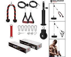 LatCrusher - Fitness Kabelsysteem - Lat Pulley - Home Gym - Fitness - max. 100KG