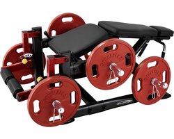 Leg Curl Machine (liggend) - Steelflex PLLC-BR - Uitstekende garantie