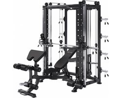 MAXXUS Smith Machine 10.1 - Multifunctioneel - Krachtstation - Multipress - Power rack - Homegym