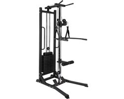 MazrekuHome® - Fitness station PRO - Inclusief gewichten - Tot 65 KG - Volledige thuis trainingen - Robuust en betrouwbaar