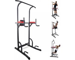 Mobiclinic MultiFit - Pull up station - Krachtstation - Pull Up Bars - Volledige training - Verstelbare rugleuning - Stevig - Staal - Max. 200 kg