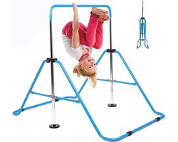 Opvouwbare Telescopische Gymnastiek Bar voor Kinderen Verstelbare Hoogte Fitness Klimmen Toren Home Gym