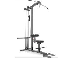 PH Fitness Multi-Lat-Tower met Lat Pulley – Compact en Veelzijdig Krachtstation voor Thuis – Effectieve Rug-, Arm- en Core-Training – Geschikt voor Alle Olympische Halterschijven – Ideaal voor Krachttraining, Spieropbouw en Fitness Workouts