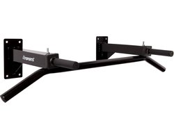 Pull up rack - Optrekstang - Optrek rek - Power rack - Power rack krachtstation - 5.6 kg - Staal - Zwart - 110 x 45 x 54 cm