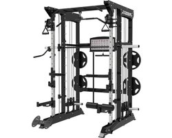 Titanium Strength Black Series B100 V2 Smith Machine | Multipower | Rack + Pulleys