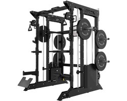 Titanium Strength Black Series B200 V2 Smith-Machine | Multipower | Rack + Katrollen