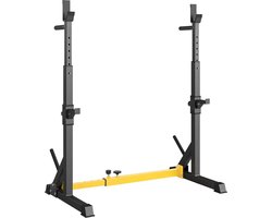 Tumex - Squat Rack - Power Rack - Halterrek - 13 Hoogteposities - Max. 260kg Draagvermogen - Antislip Voeten - Voor Thuisgym & Fitness