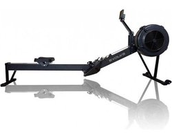 Evolve Fitness CR-100 Rower Roeitrainer - Professionele roeimachine - Fitness & CrossFit apparaat - Fitnessapparaat - Cardio apparaat voor thuis - Luchtweerstand - 10 weerstandsniveaus - LCD display - Transportwielen - Anti slip - Ergonomisch ontwerp