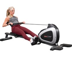 Fitness Reality 1000 Plus Bluetooth roeimachine met magnetische weerstand, optionele full-body oefeningen en gratis app