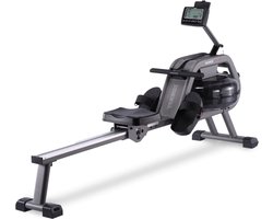 Toorx Fitness Roeitrainer - Waterroeier - Inklapbaar - Waterweerstand - Compact - Roeimachine - Roeiapparaat - 6 Trainingsniveaus - Rower Sea 90 - LCD scherm