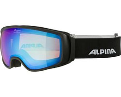 Alpina Double Jack Planet Q-LITE Skibril - Zwart | Categorie 2