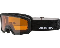 Alpina Scarabeo Junior OTG Skibril - Zwart | Categorie 2