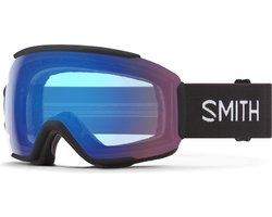 DAREDEVIL SHINY BLACK / BLUE SENSOR MIRROR ANTIFOG