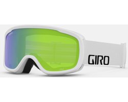 Giro Cruz Adult Snow Goggle - White Wordmark Strap with Loden Green Lens